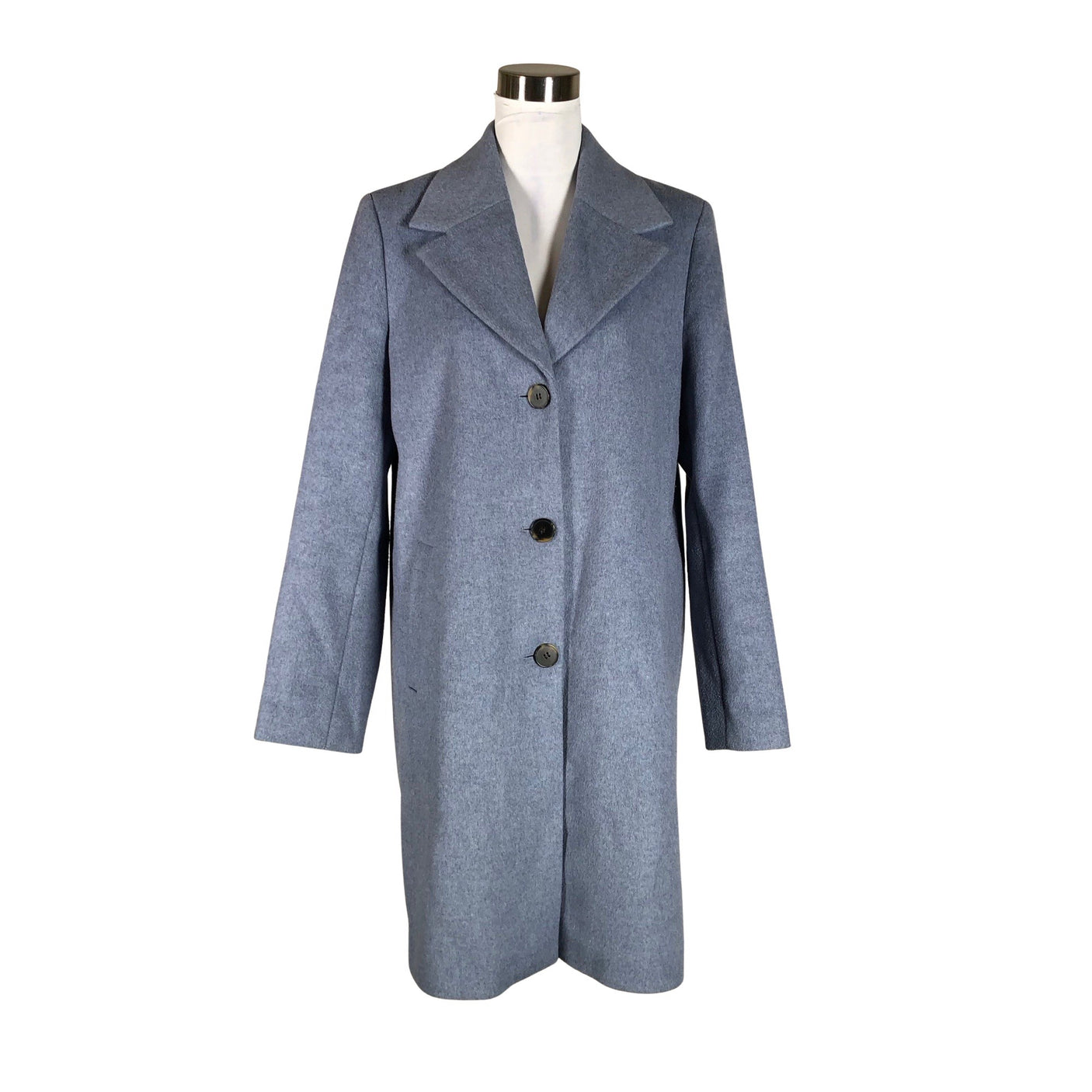 Unisex Selected - Wool coat, size 40 - Light blue (1)