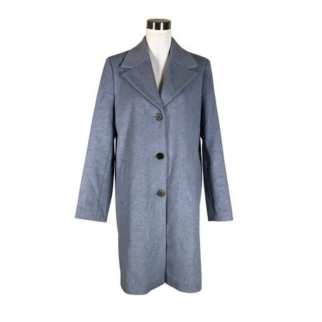 Unisex Selected - Wool coat, size 40 - Light blue ()