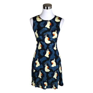 Unisex Samuji - Schiffon dress, size 36 - Blue (1)