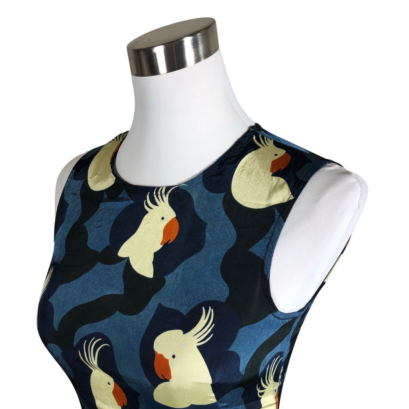 Unisex Samuji - Schiffon dress, size 36 - Blue (3)