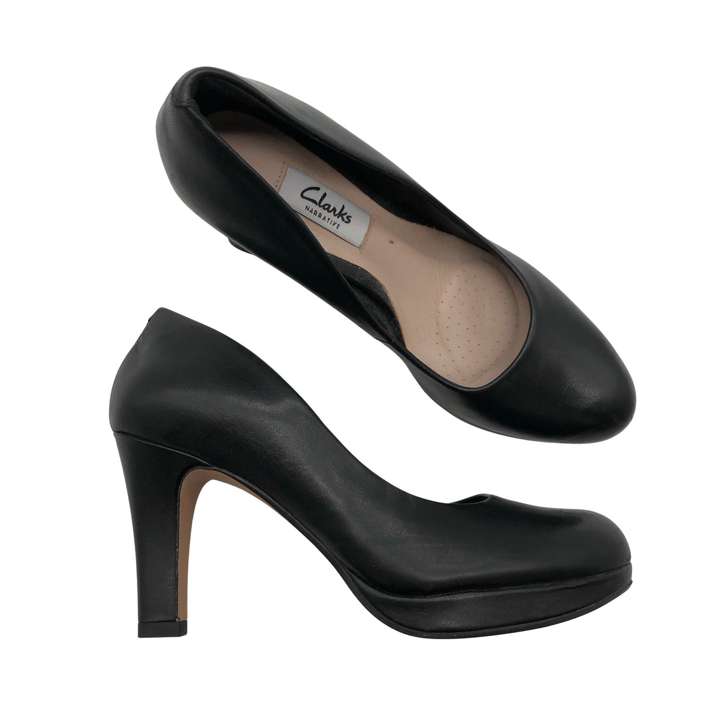 Unisex Clarks - High heels, size 37 - Black (1)