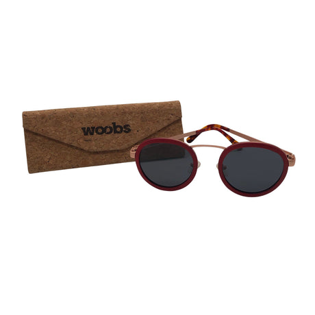 Unisex Woobs - Sunglasses, size No size - Red ()