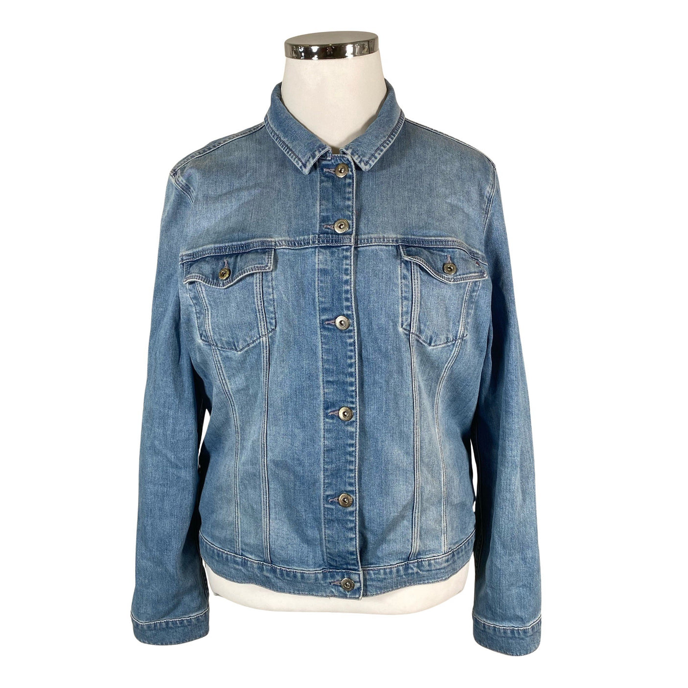 Unisex Tommy Hilfiger - Denim jacket, size 42 - Light blue (1)