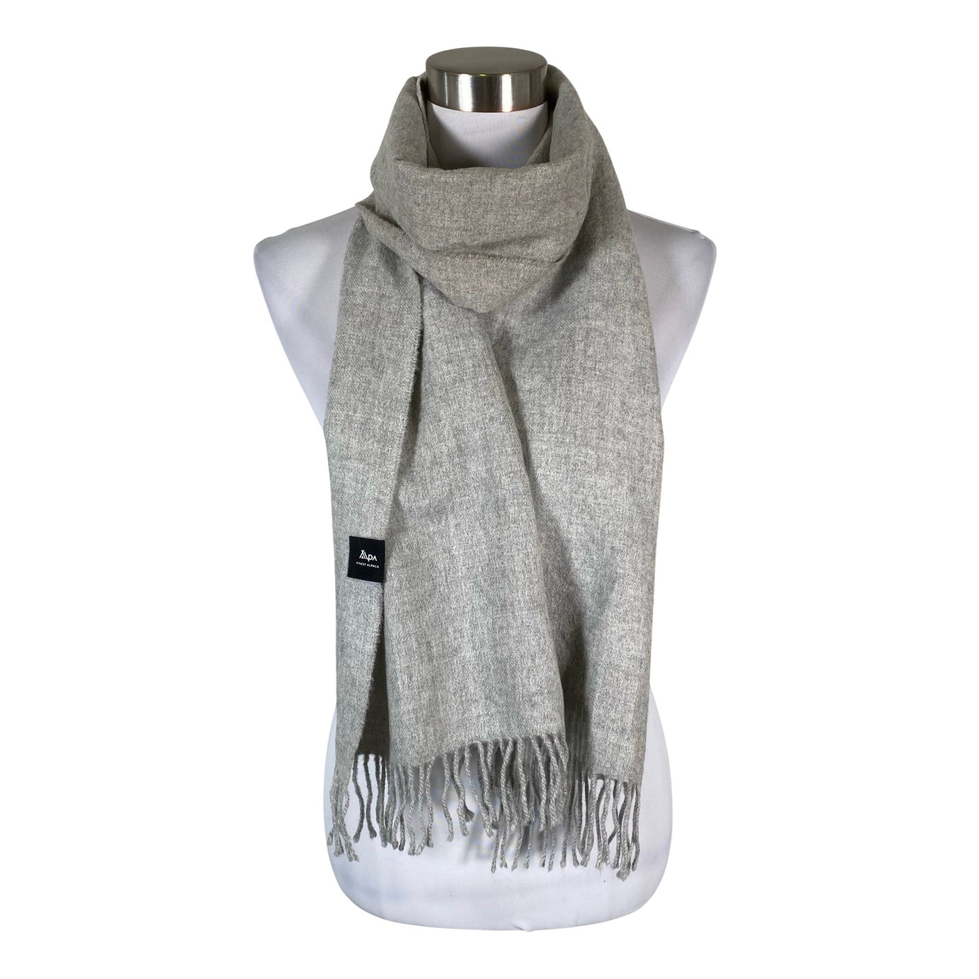Unisex Alpa - Scarf, size Midi - Gray (1)
