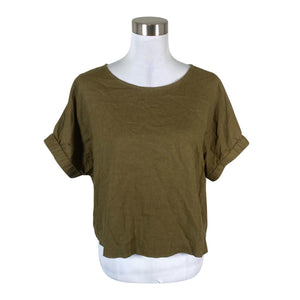 Unisex Esprit - Short-sleeved blouse, size 40 - Green (1)