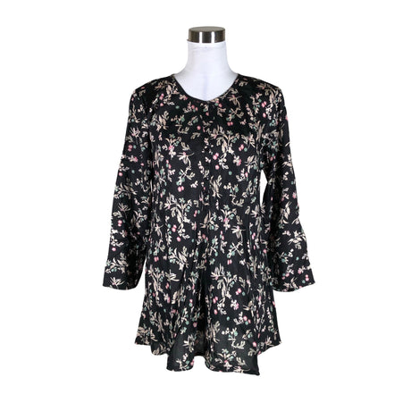 Unisex The Masai - Schiffon tunic, size 38 - Black ()