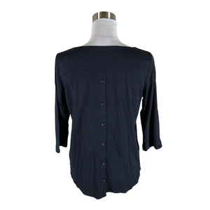 Unisex Nanso - Tricot shirt, size 38 - Black (2)