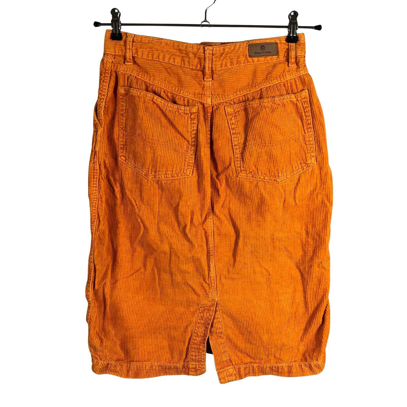 Unisex Kings of Indigo - Fabric skirt, size 38 - Orange (2)