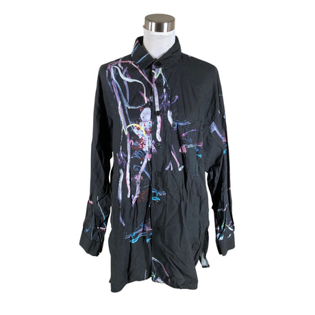 Unisex Mirkka Metsola - Collared shirt, size 40 - Black ()
