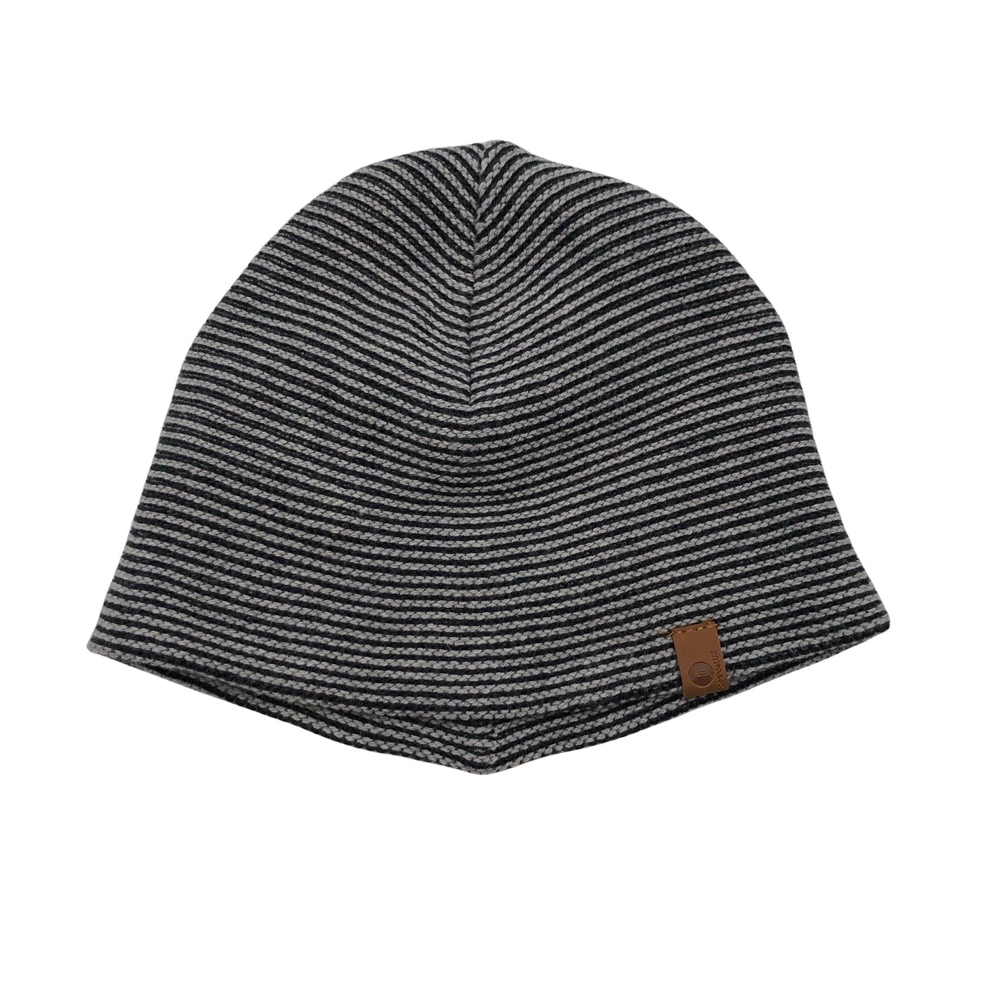Unisex POMPdeLUX - Lightweight beanie, size 54 - 56 cm - Gray (1)