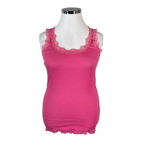 Unisex Zizzi - Tricot tank top, size 42 - Pink ()