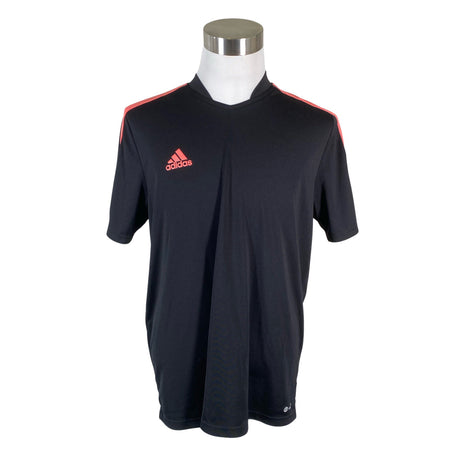 Unisex Adidas - Sports shirt, short sleeve, size XL - Black ()
