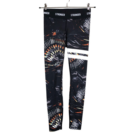 Unisex Stronger - Sports tights, size 36 - Black ()