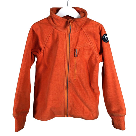 Unisex Polarn O. Pyret - Fleece jacket, size 110 - 116 - Orange ()