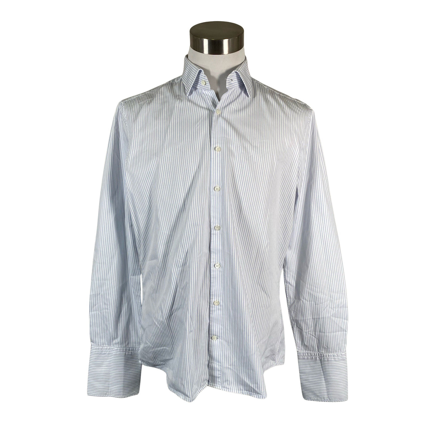 Unisex Stenströms - Collared shirt, size XL - White (1)