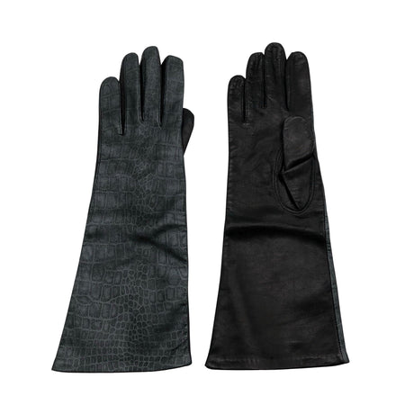 Unisex Sauso - Leather gloves, size No size - Black ()