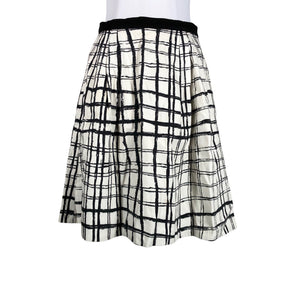Unisex MaxMara Studio - Fabric skirt, size 38 - Natural white (1)