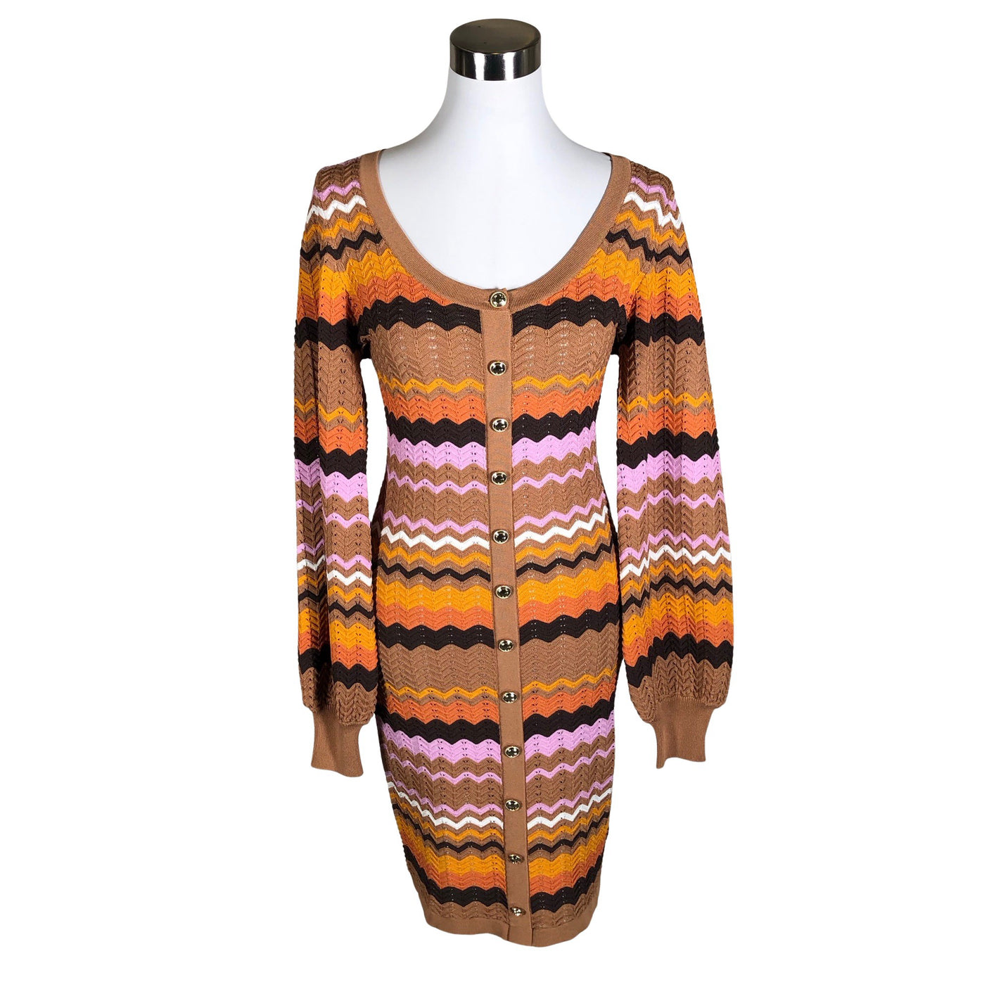 Unisex Guess - Knit dress, size 40 - Brown (1)