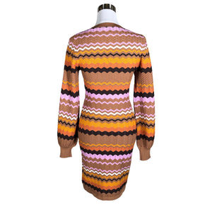 Unisex Guess - Knit dress, size 40 - Brown (2)