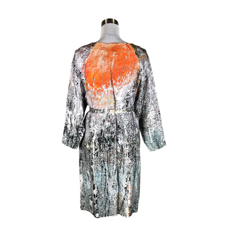 Unisex Hálo - Schiffon dress, size 38 - Gray (2)