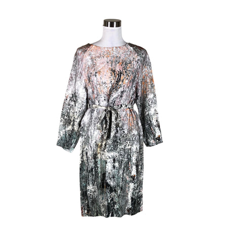 Unisex Hálo - Schiffon dress, size 38 - Gray ()