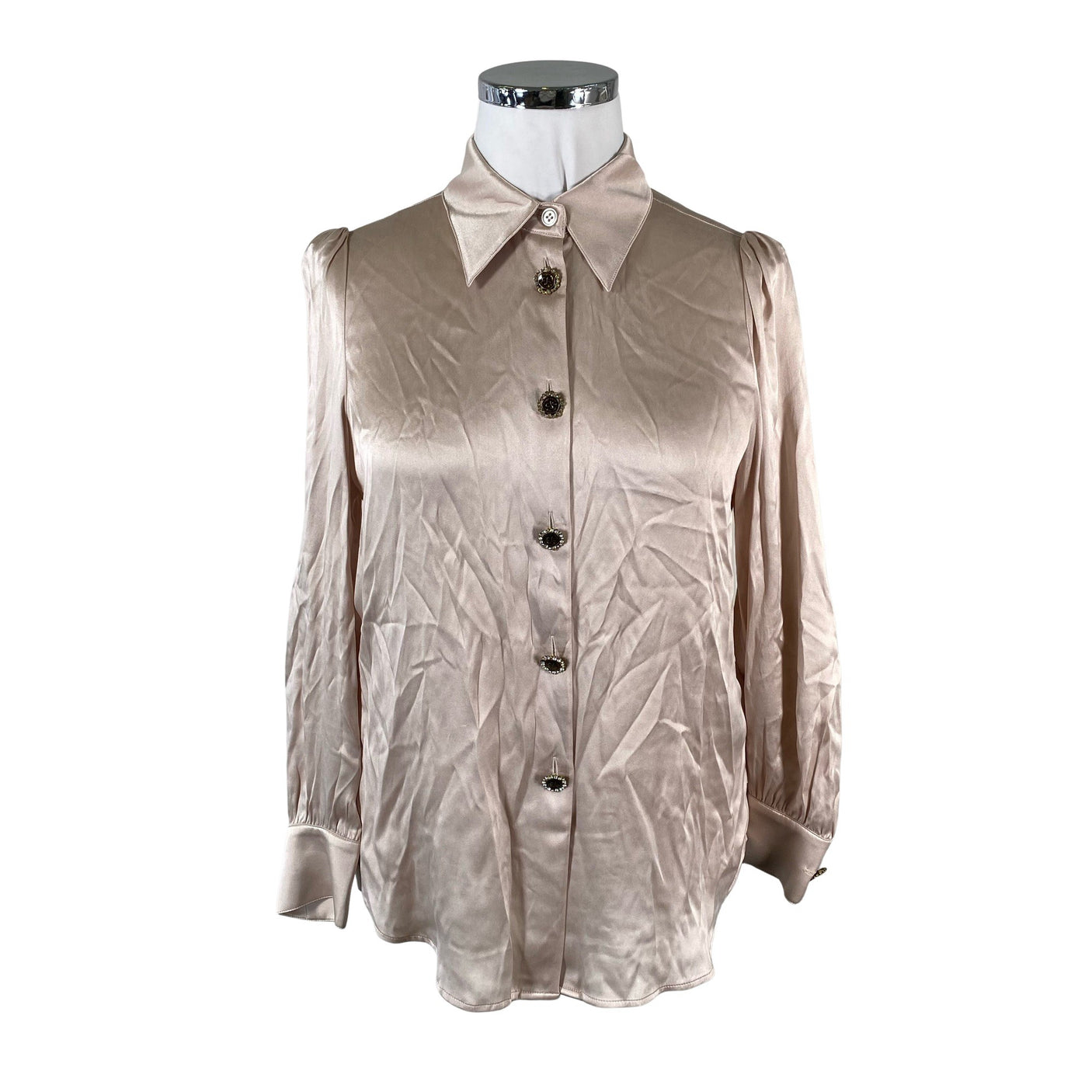 Unisex Lene Sand - Party shirt, size 40 - Beige (1)