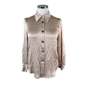 Unisex Lene Sand - Party shirt, size 40 - Beige (1)