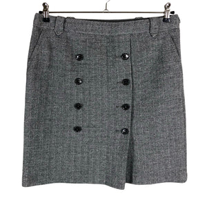 Unisex Tommy Hilfiger - Fabric skirt, size 40 - Gray (1)
