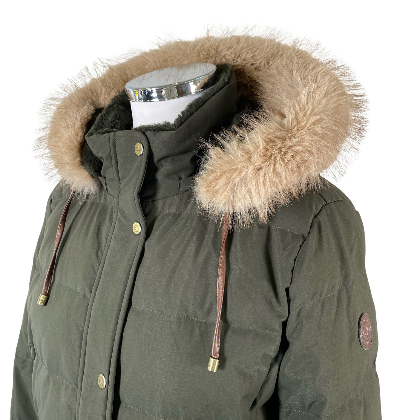 Unisex Lauren Ralph Lauren - Down jacket, size 42 - Green (3)