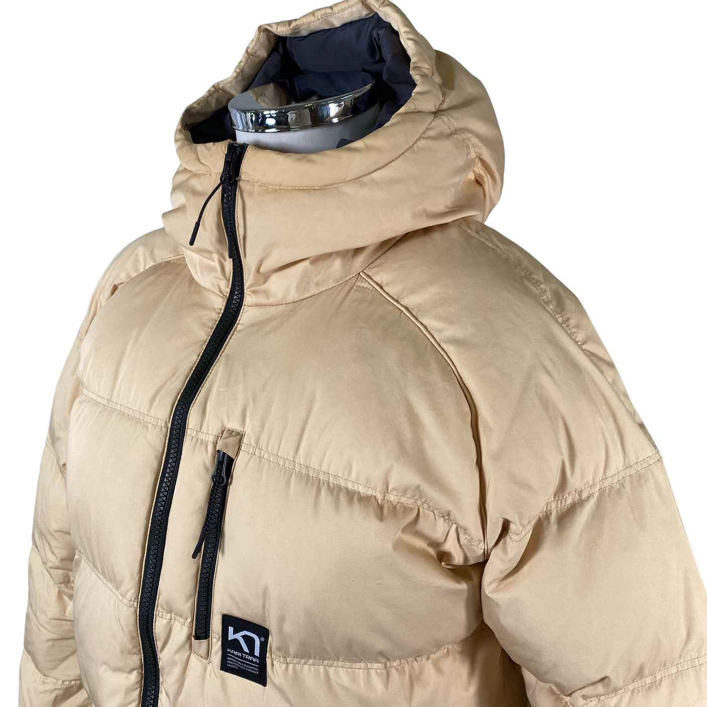 Unisex Kari Traa - Down jacket, size 42 - Beige (3)