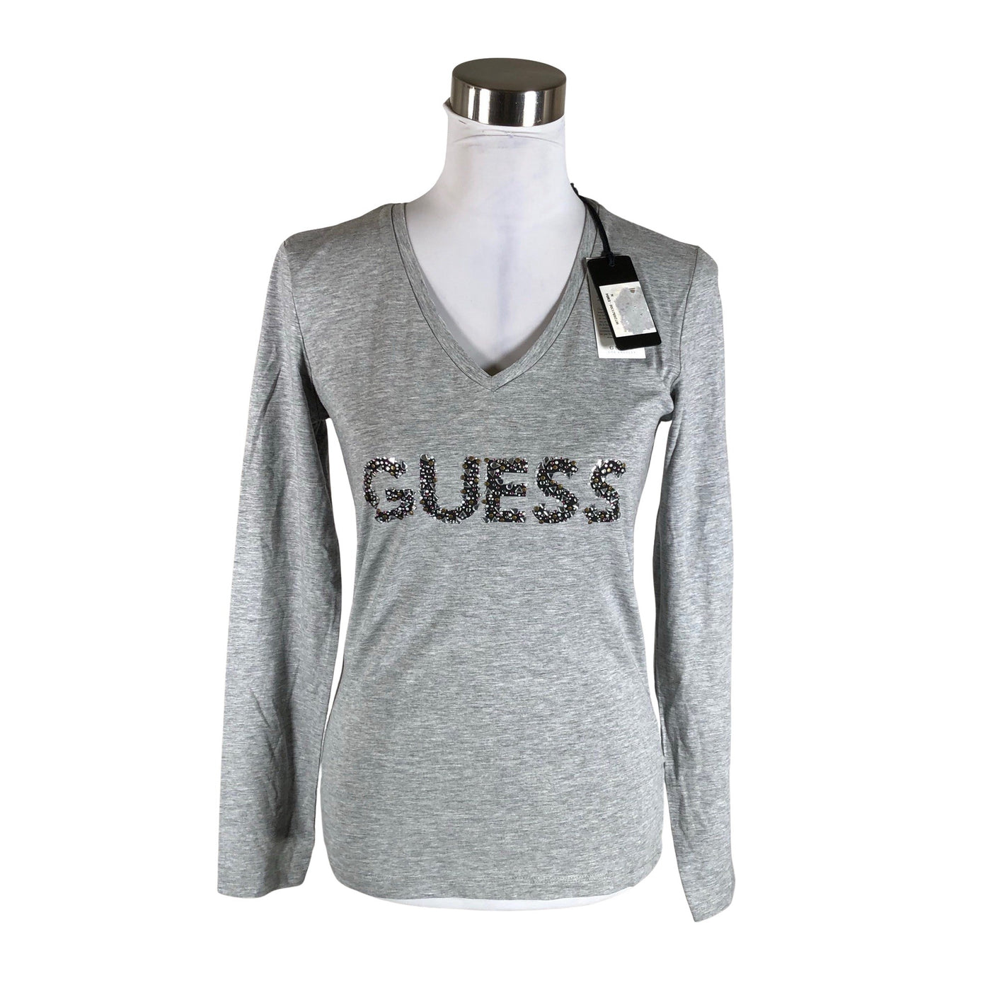 Unisex Guess - Tricot shirt, size 38 - Gray (1)