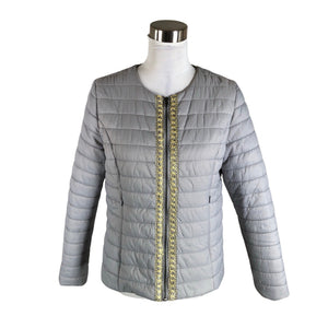 Unisex Cream - Lightly padded jacket, size 36 - Gray (1)