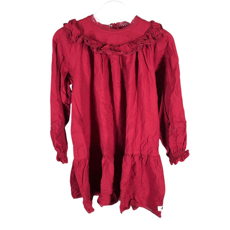 Unisex Newbie - Dress, size 110 - 116 - Wine red ()