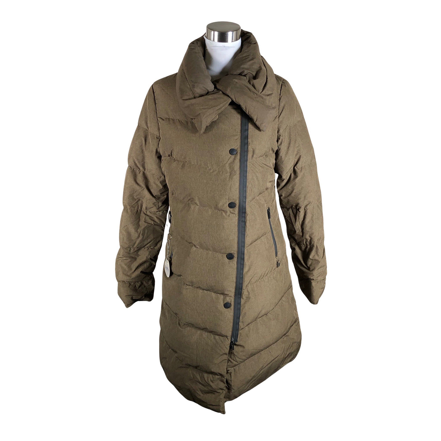 Unisex Joutsen - Down jacket, size 38 - Brown (1)