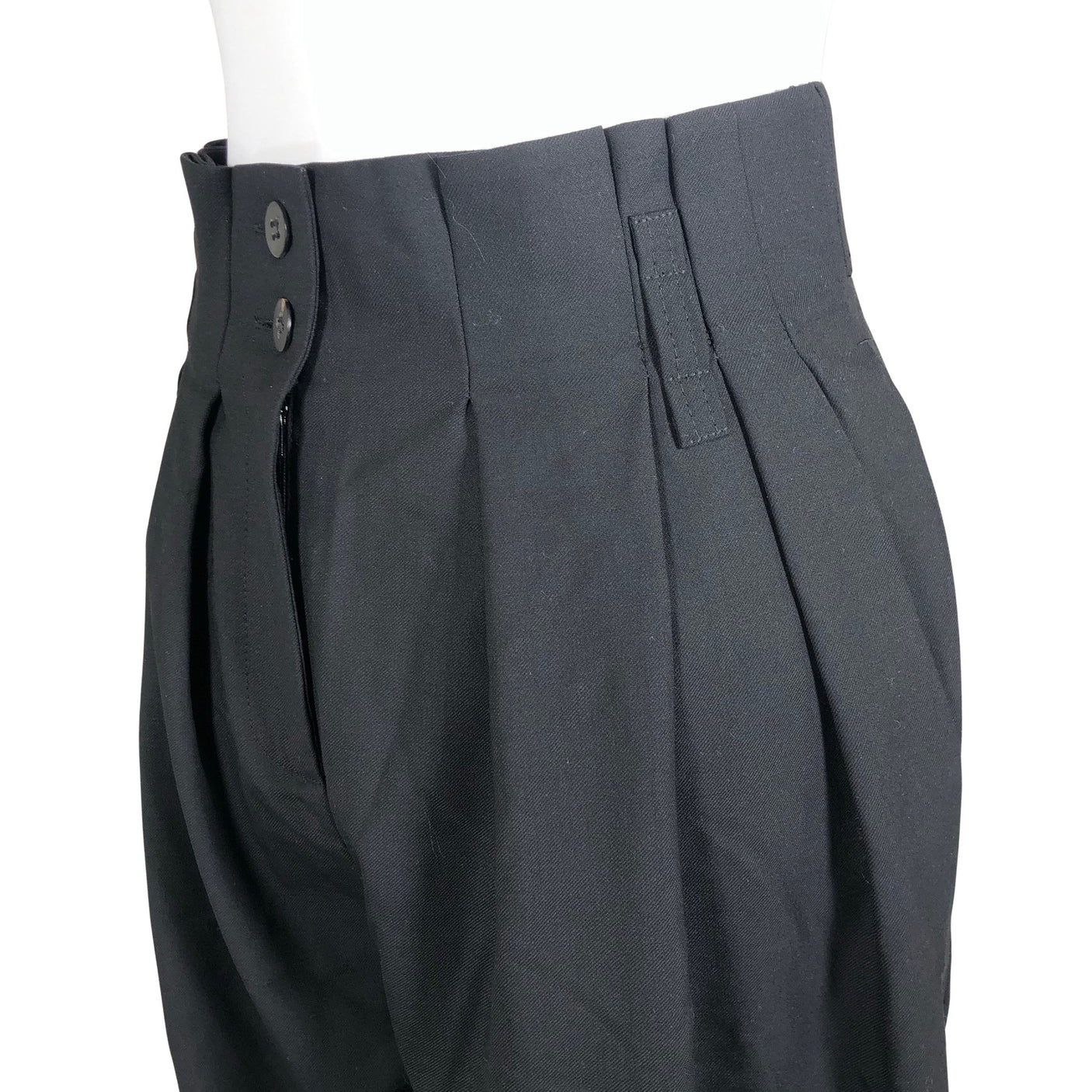 Unisex MaxMara Studio - Slacks, size 36 - Black (3)