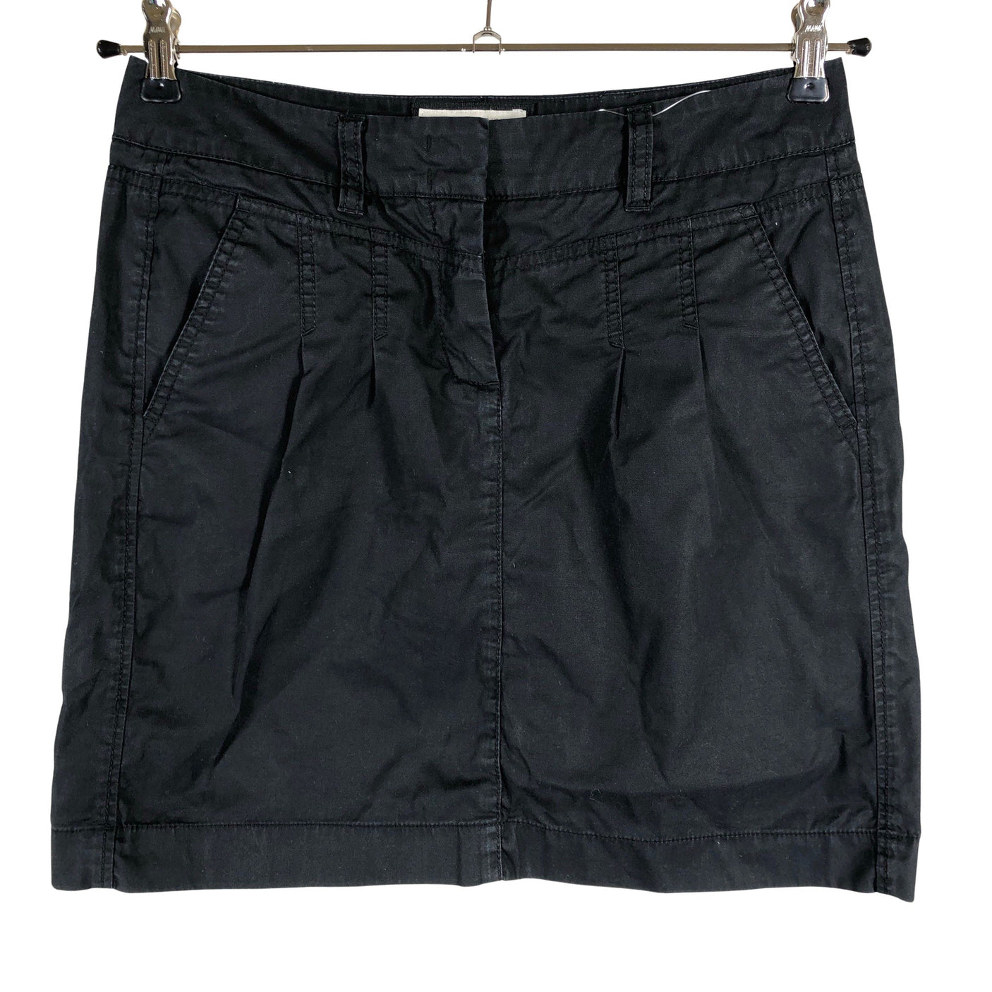 Unisex Benetton - Fabric skirt, size 34 - Black (1)