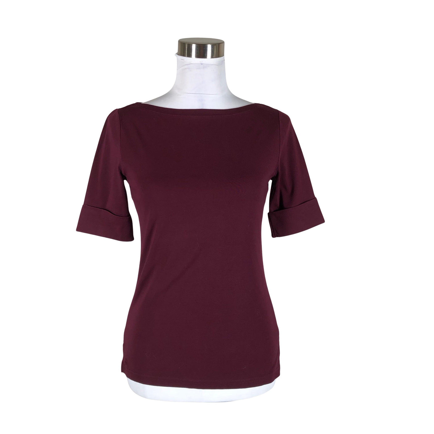 Unisex Lauren Ralph Lauren - T-shirt, size 38 - Wine red (1)