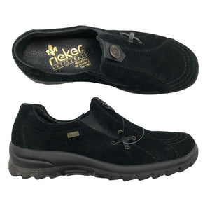 Unisex Rieker - Loafers, size 38 - Black (1)