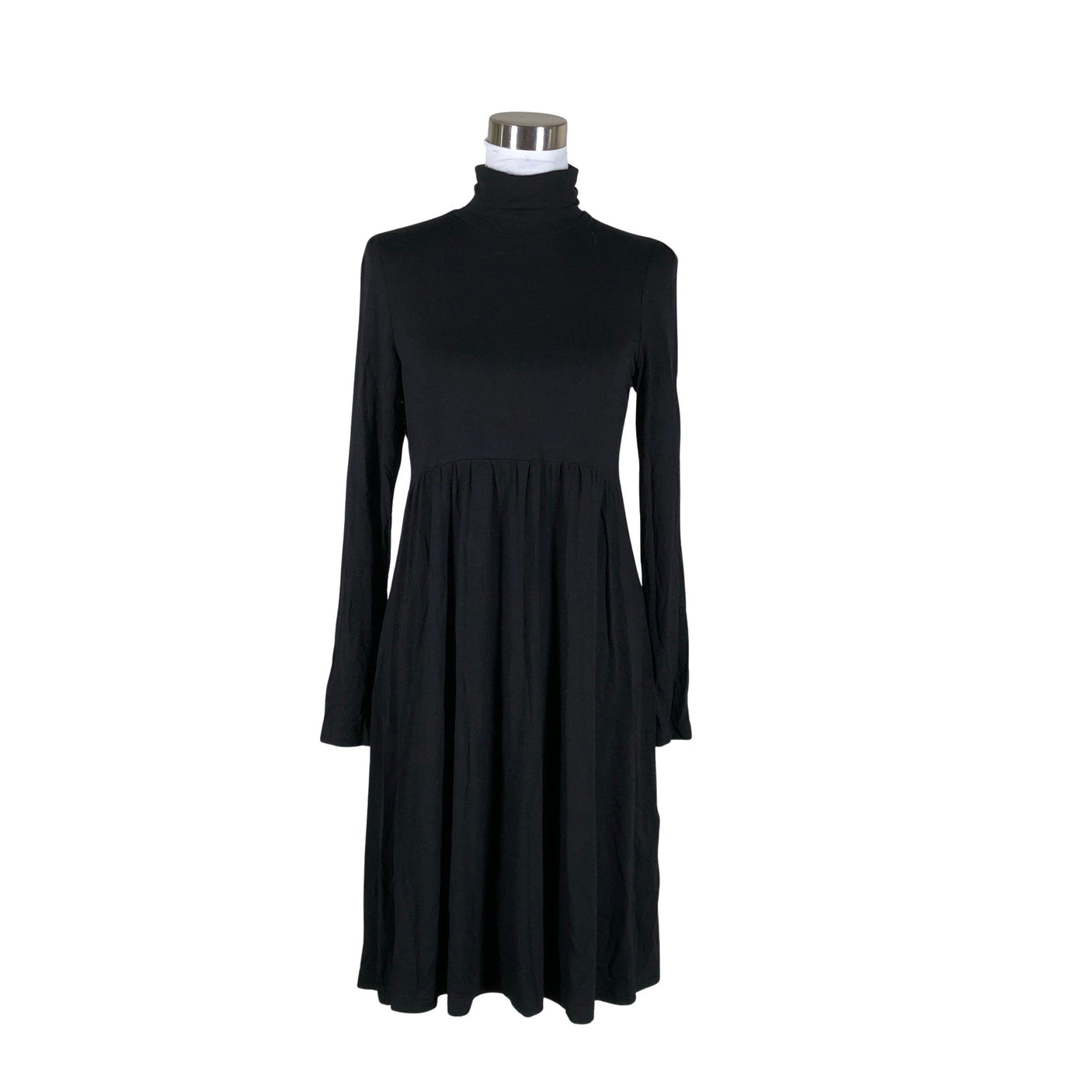 Unisex Lindex - Tricot dress, size 40 - Black (1)