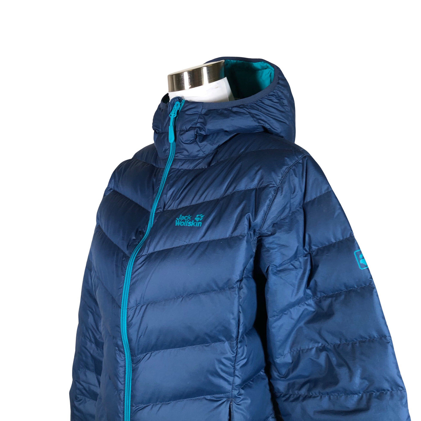 Unisex Jack Wolfskin - Light down jacket, size 38 - Blue (3)