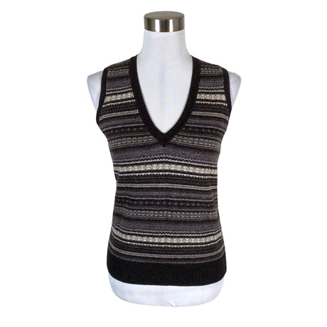 Unisex Esprit - Knit vest, size 38 - Brown ()