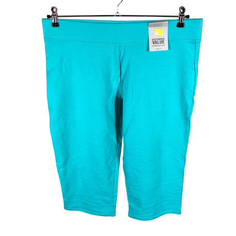 Unisex Marks&Spencer - Tricot capri pants, size 42 - Turquoise ()