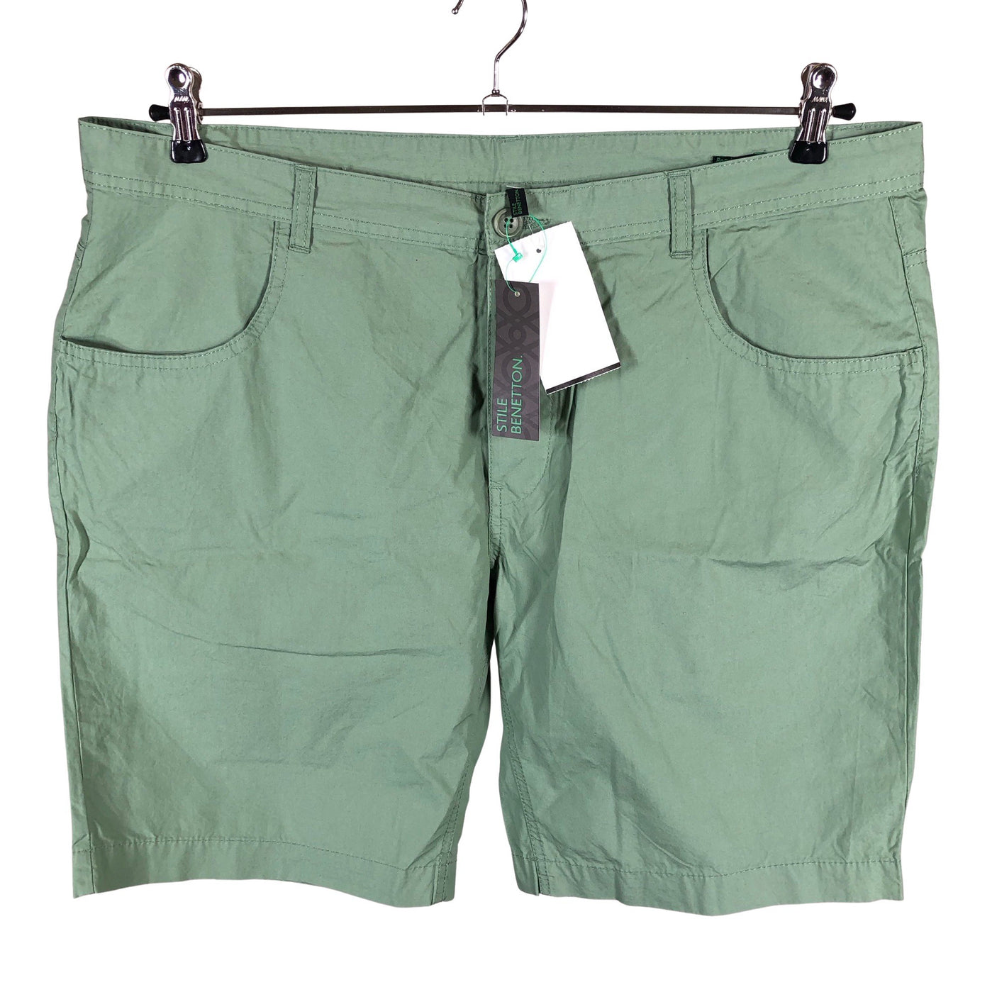 Unisex Benetton - Shorts, size 52 - Green (1)