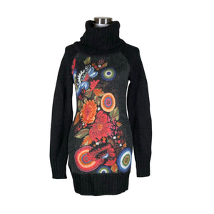 Unisex Desigual - Knit tunic, size 40 - Black (1)
