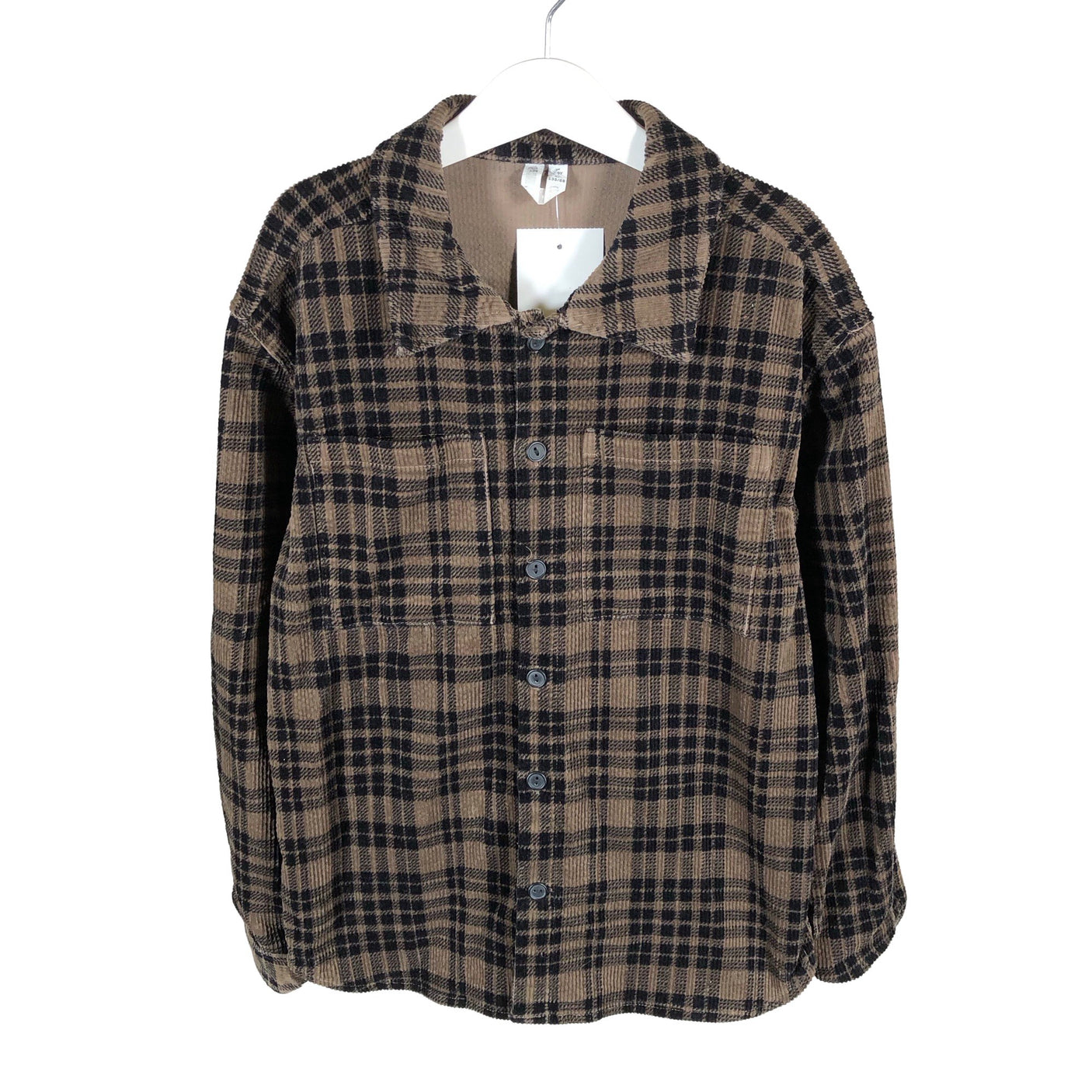 Unisex Arket - Flannel shirt, size 128 - 134 - Brown (1)