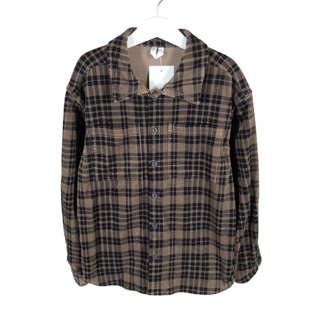 Unisex Arket - Flannel shirt, size 128 - 134 - Brown ()