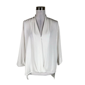 Unisex by Malene Birger - Blouse, size 38 - White (1)