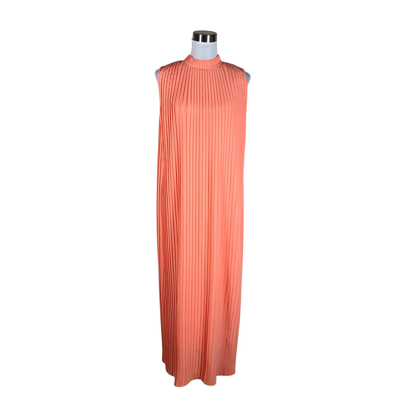 Unisex s.Oliver - Schiffon dress, size 38 - Orange (1)