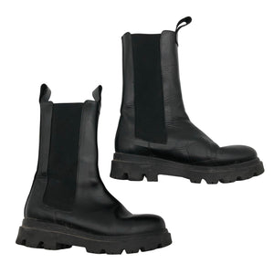 Unisex Flattered - Ankle boots, size 37 - Black (1)