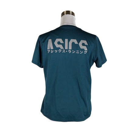 Unisex Asics - Sports shirt, short sleeve, size 38 - Blue (2)